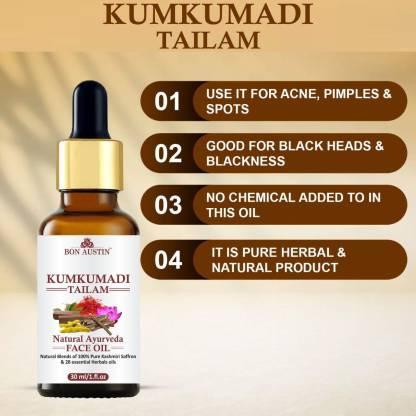 Bon Austin 100% Pure Kumkumadi Tailum Face Oil